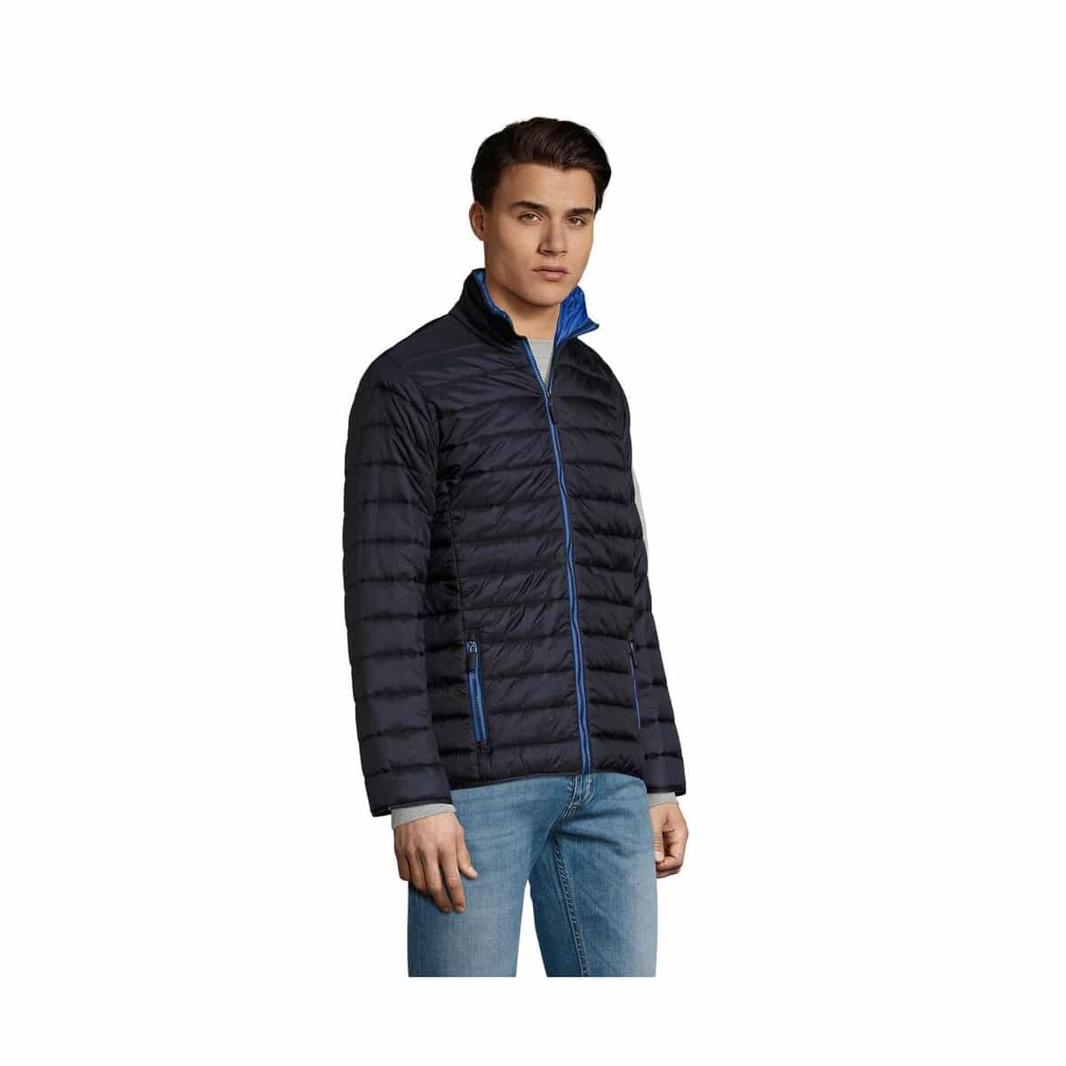 Kurtki z logo – ride męska kurtka 180g ride men s01193-ny-side RIDE Męska kurtka 180g RIDE MEN s01193-ny-side