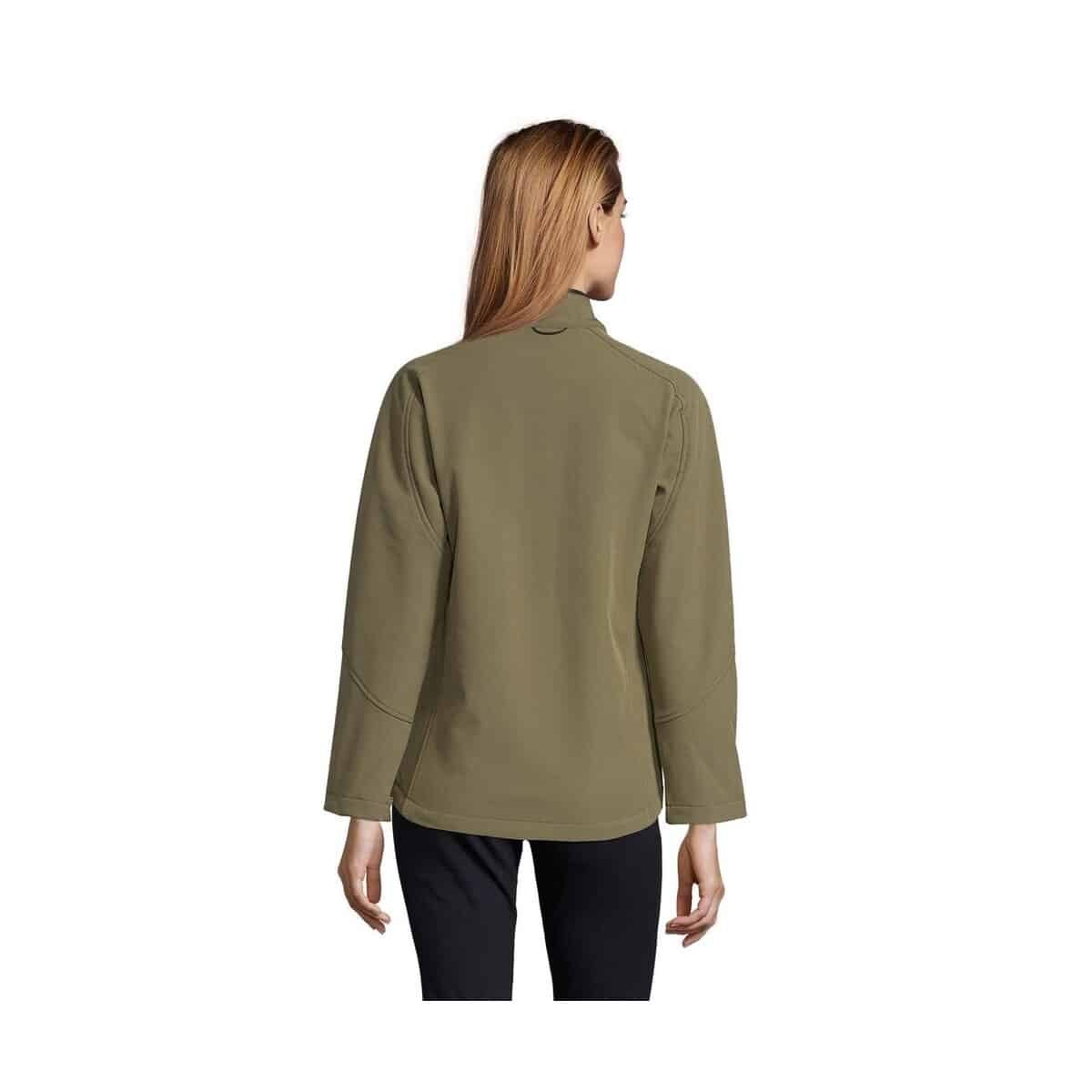 Kurtki z logo – roxy damski softshell 340g roxy s46800-ar-back ROXY Damski softshell 340g ROXY s46800-ar-back