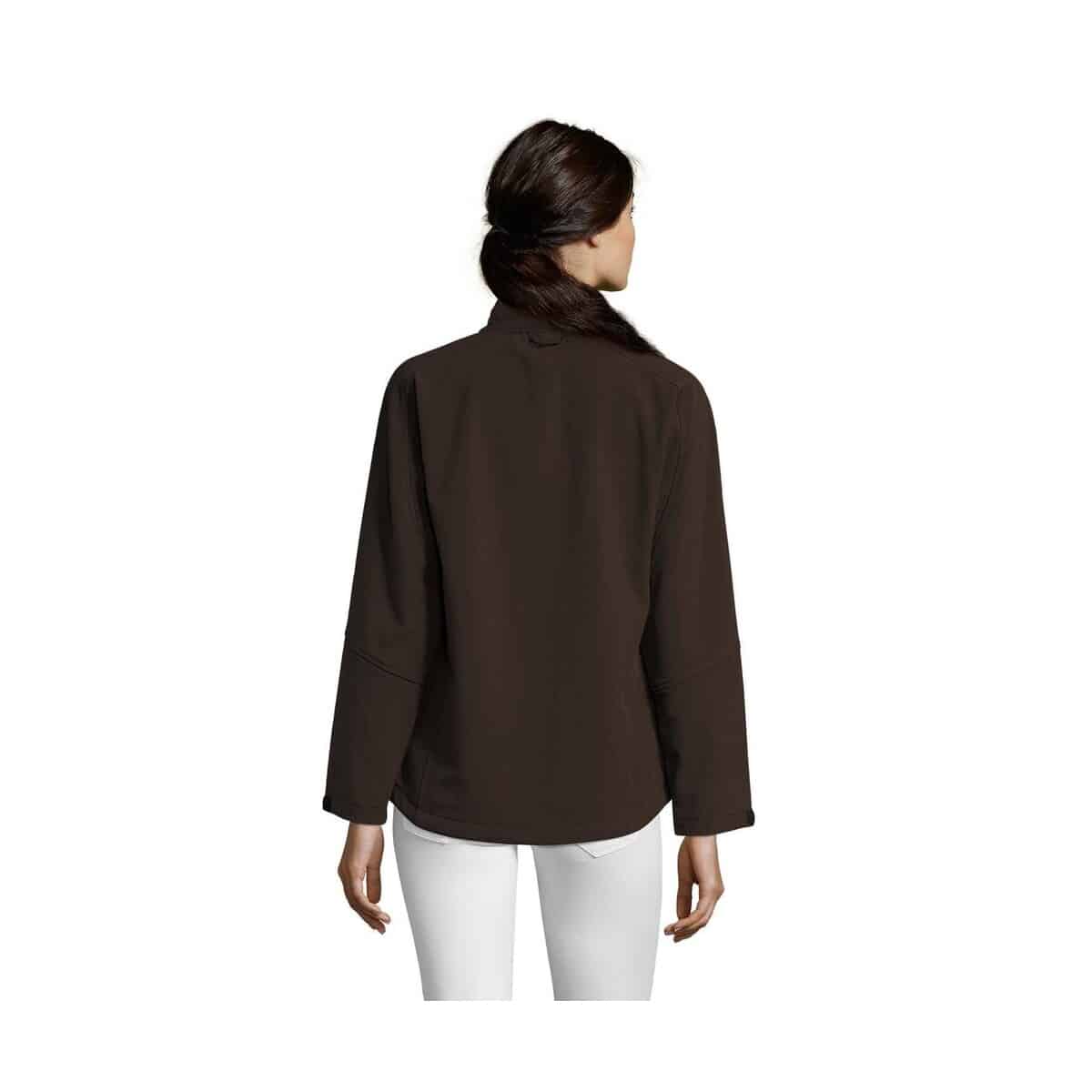 Kurtki z logo – roxy damski softshell 340g roxy s46800-dc-back ROXY Damski softshell 340g ROXY s46800-dc-back