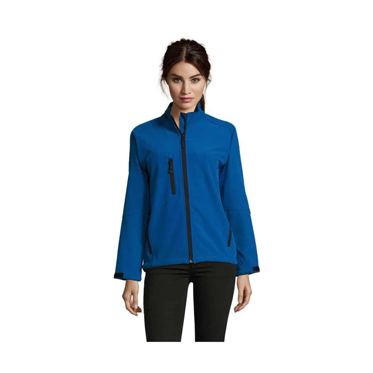 Kurtki z logo – roxy damski softshell 340g roxy s46800-rb ROXY Damski softshell 340g ROXY s46800-rb