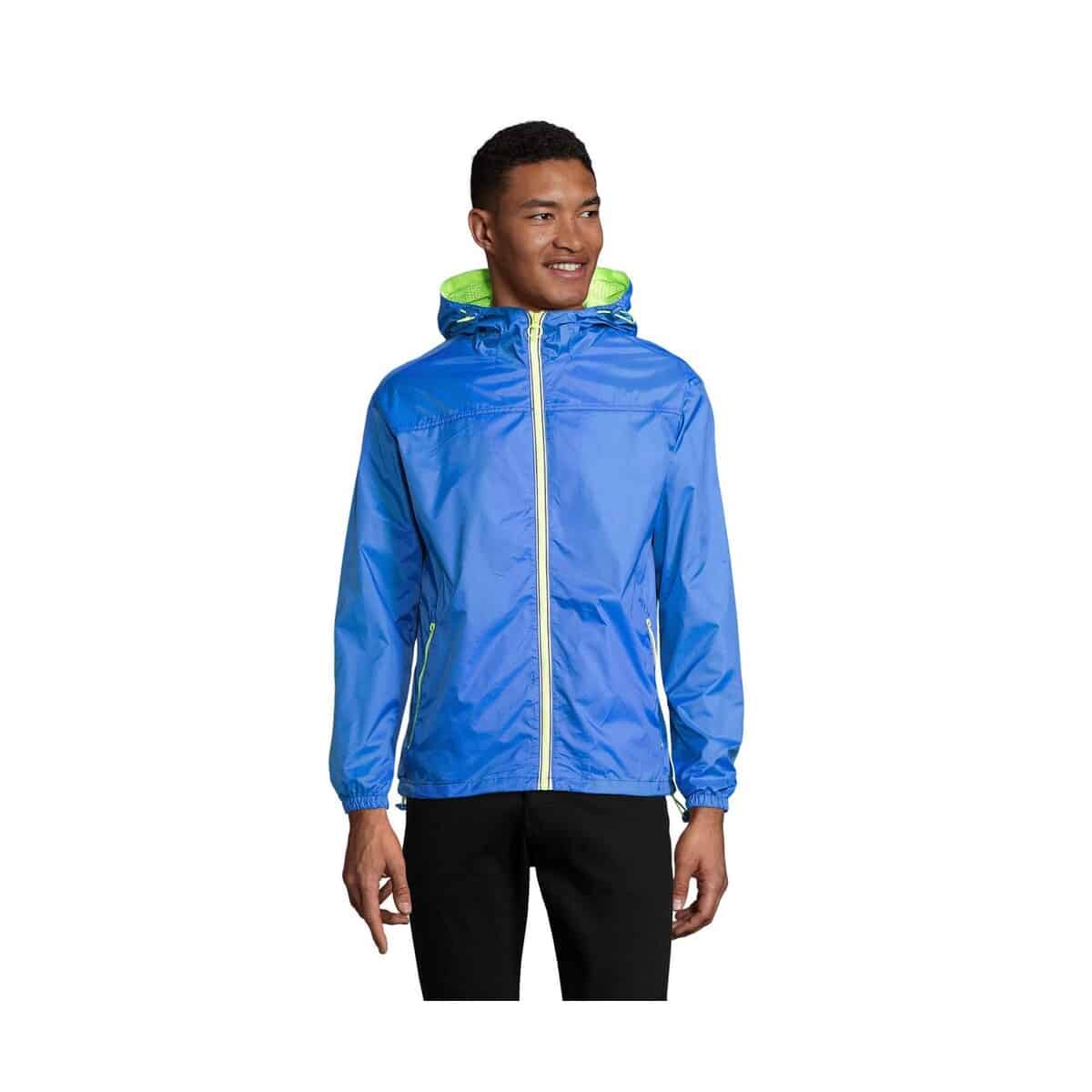 Kurtki z logo – skate lined windbreaker skate s01171-dz SKATE LINED WINDBREAKER SKATE s01171-dz