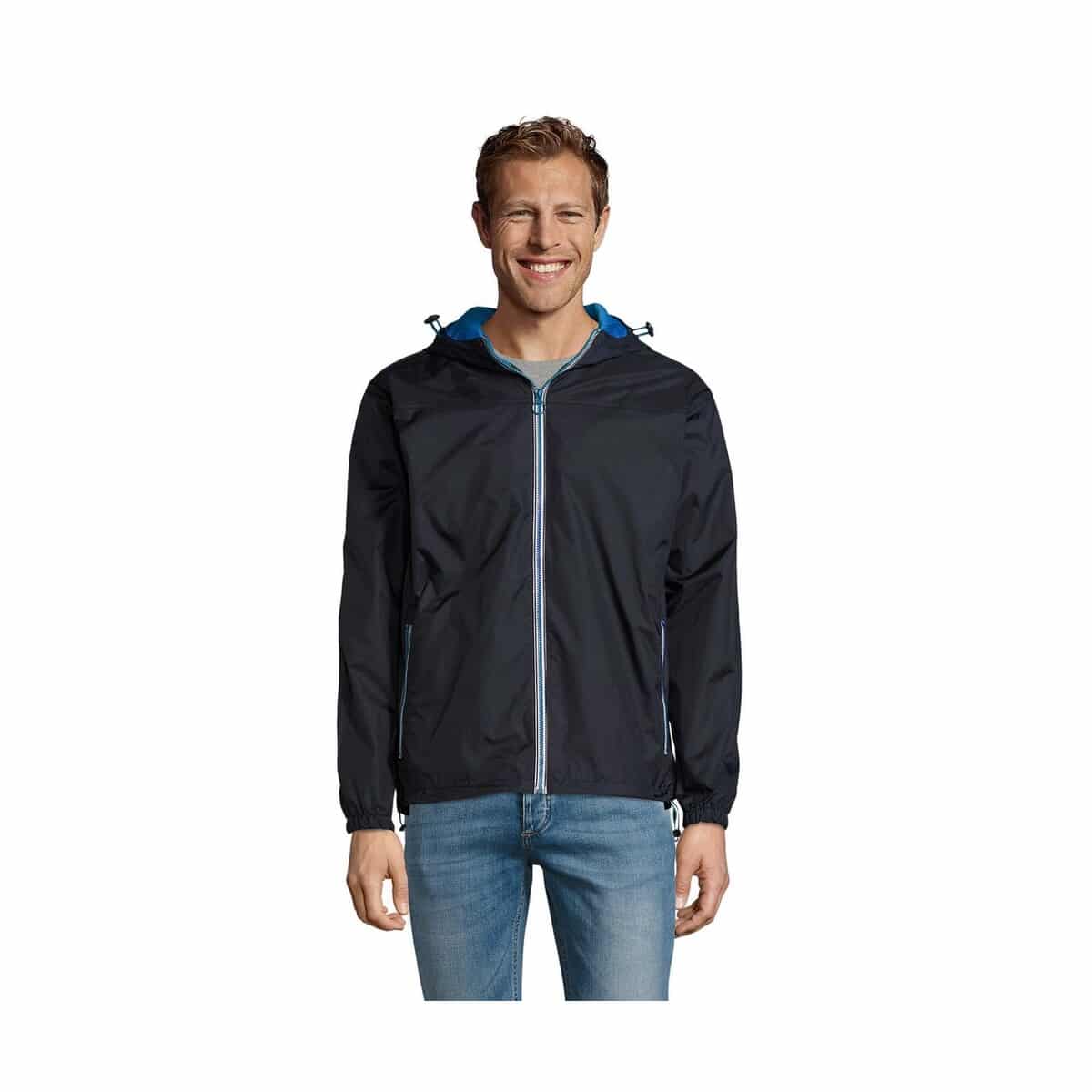 Kurtki z logo – skate lined windbreaker skate s01171-gv SKATE LINED WINDBREAKER SKATE s01171-gv