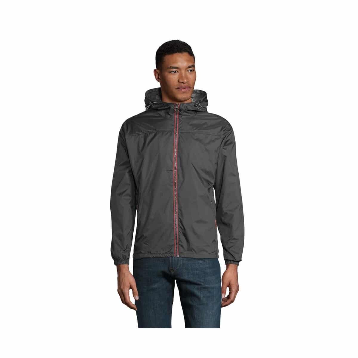 Kurtki z logo – skate lined windbreaker skate s01171-im SKATE LINED WINDBREAKER SKATE s01171-im