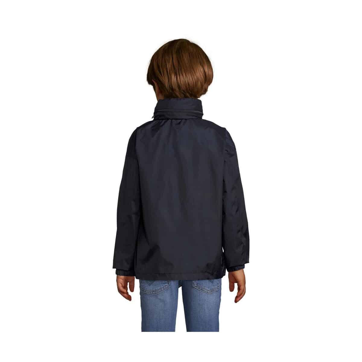 Kurtki z logo – surf kids windbreaker 210g surf kids s32300-ny-back SURF KIDS WINDBREAKER 210g SURF KIDS s32300-ny-back