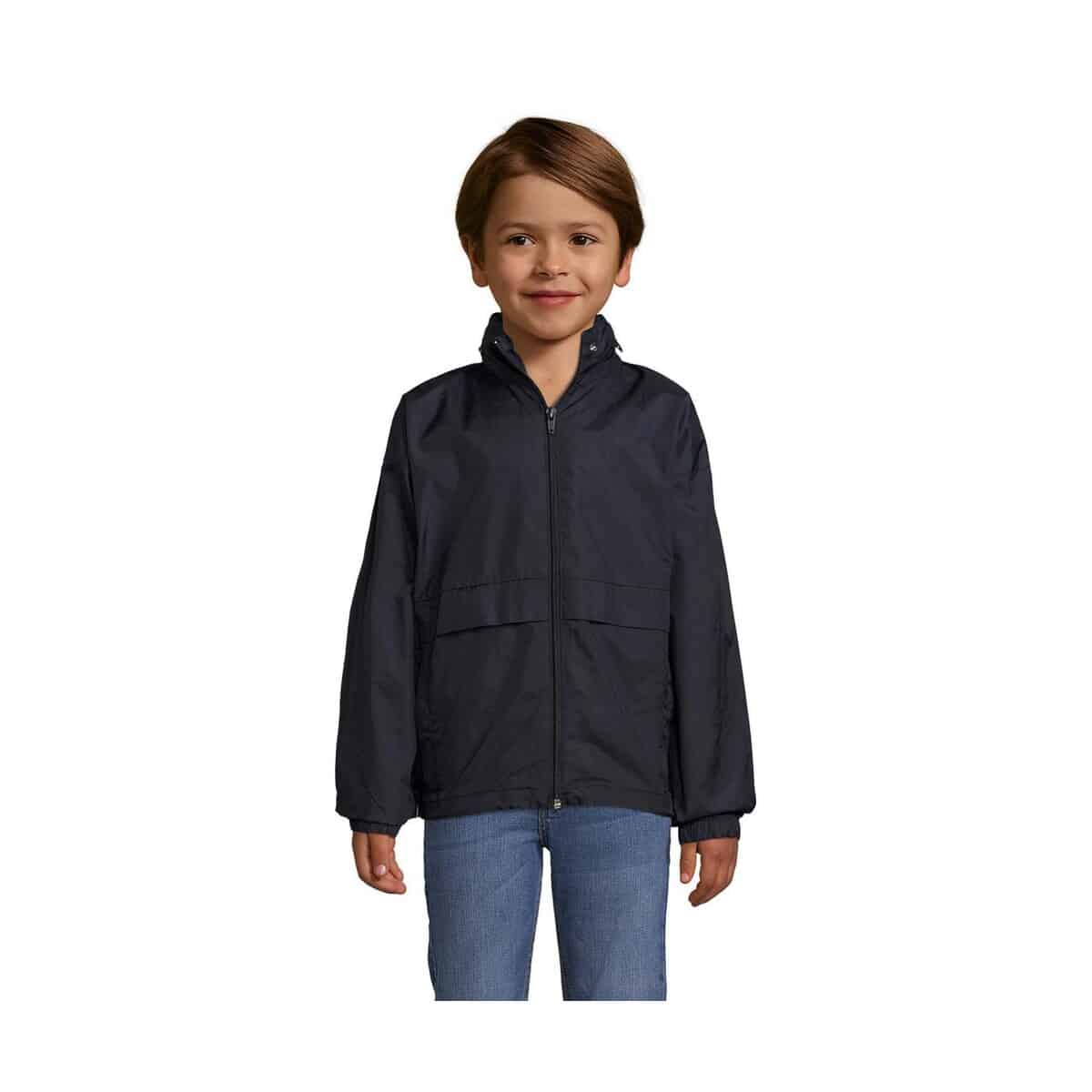 Kurtki z logo – surf kids windbreaker 210g surf kids s32300-ny SURF KIDS WINDBREAKER 210g SURF KIDS s32300-ny