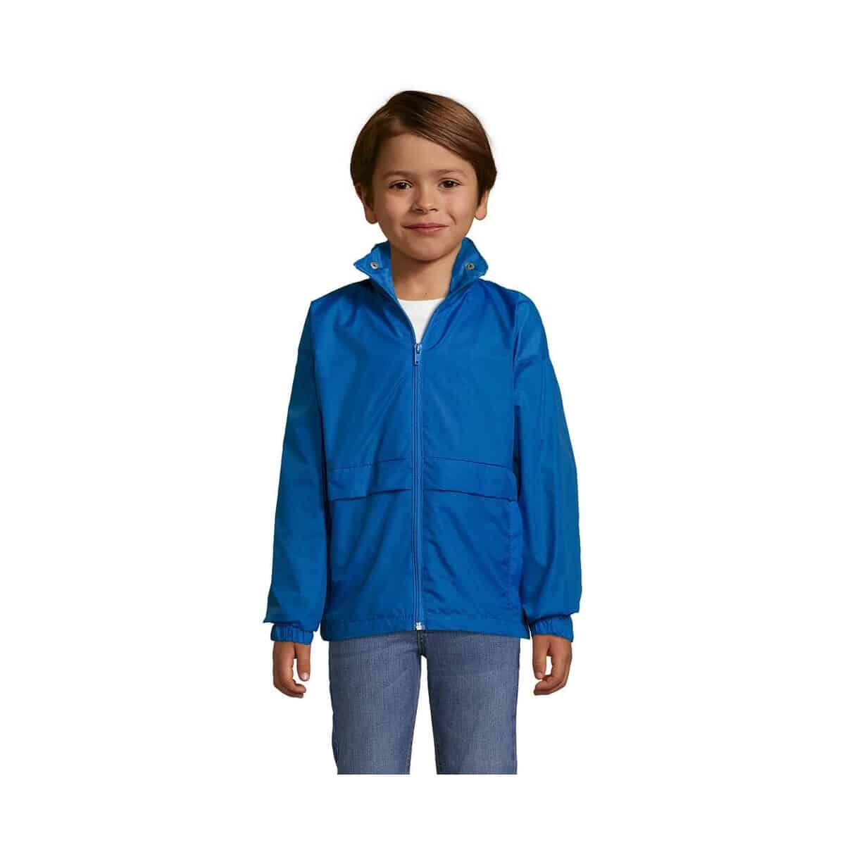 Kurtki z logo – surf kids windbreaker 210g surf kids s32300-rb SURF KIDS WINDBREAKER 210g SURF KIDS s32300-rb