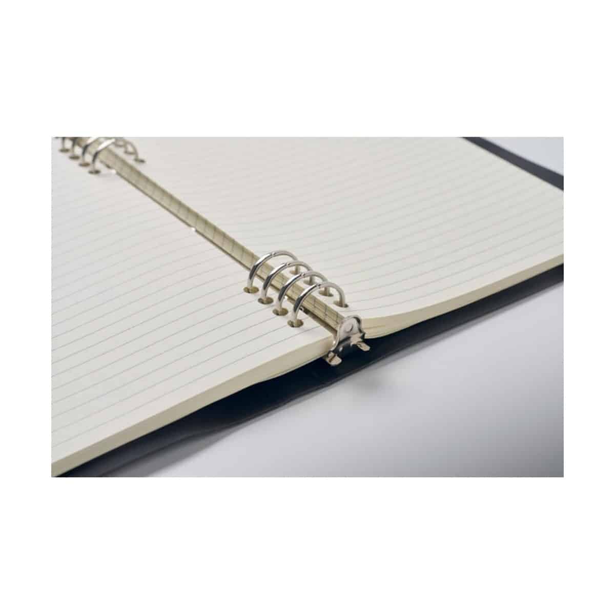 Notatniki z logo – notatnik a5 z pu spirable mo3102-03-open Notatnik A5 z PU SPIRABLE mo3102-03-open