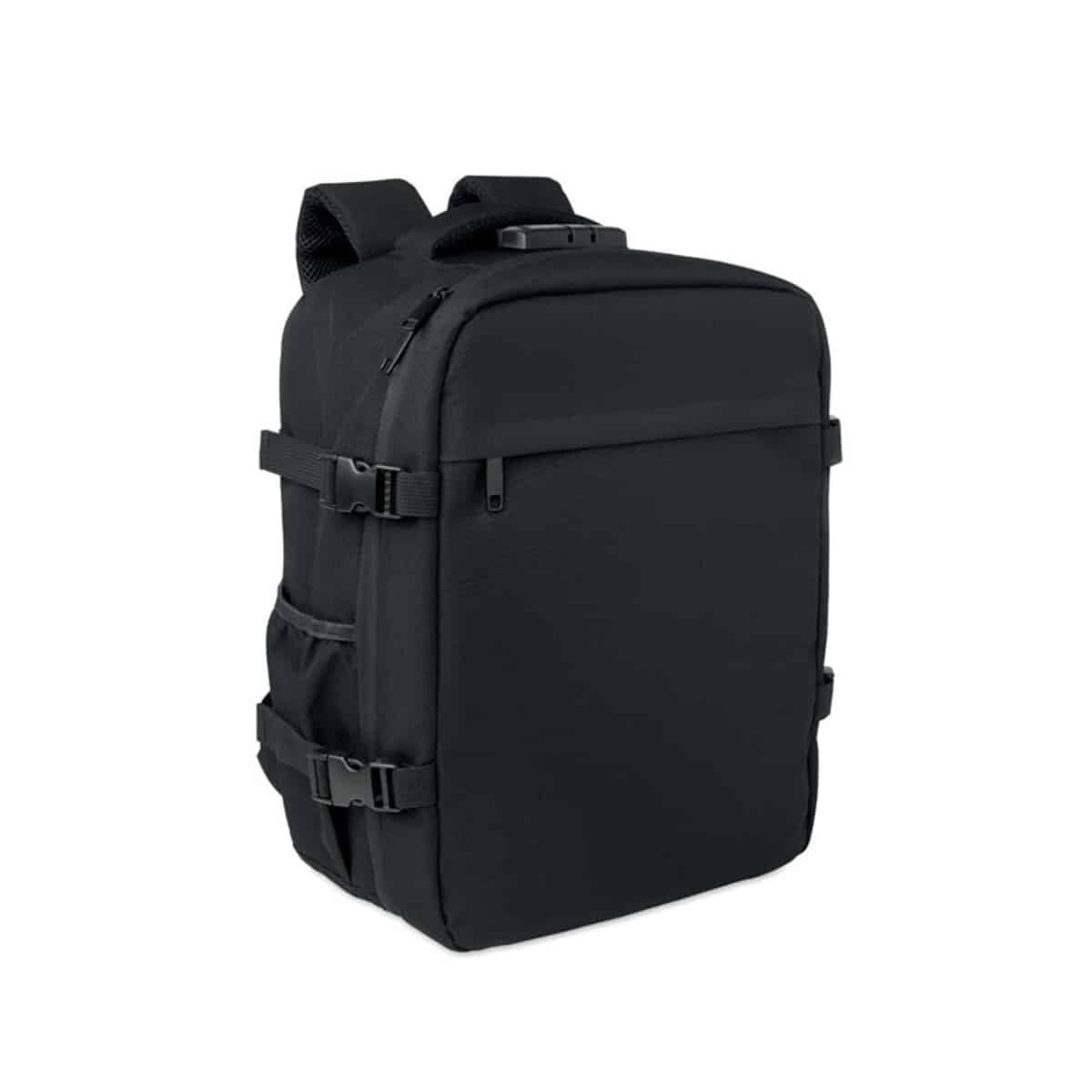 Plecaki z logo – plecak rpet 20l 15″ z zamkiem lock&go mo3137-03 Plecak RPET 20L 15