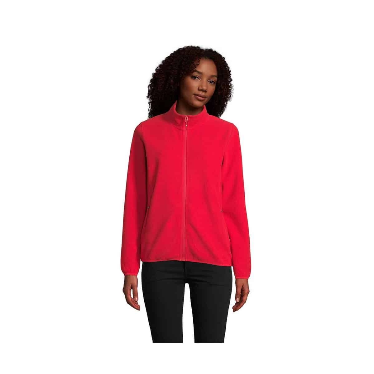 Polary z logo – factor damski polar 280g factor women s03824-rd FACTOR damski polar 280g FACTOR WOMEN s03824-rd