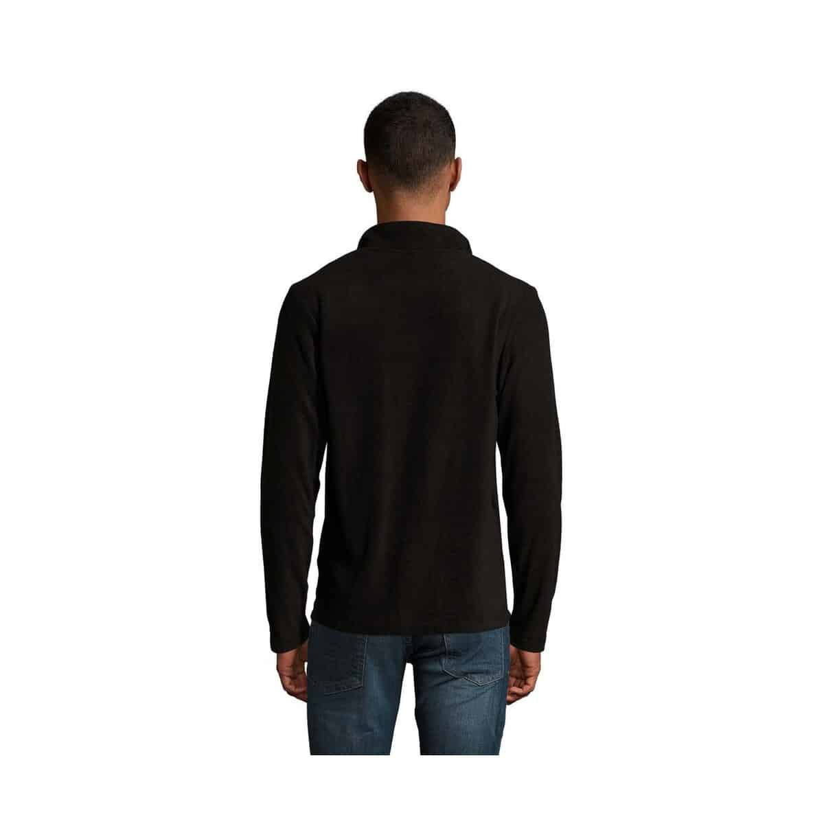 Polary z logo – norman męski polar 220g norman men s02093-bk-back NORMAN Męski polar 220g NORMAN MEN s02093-bk-back