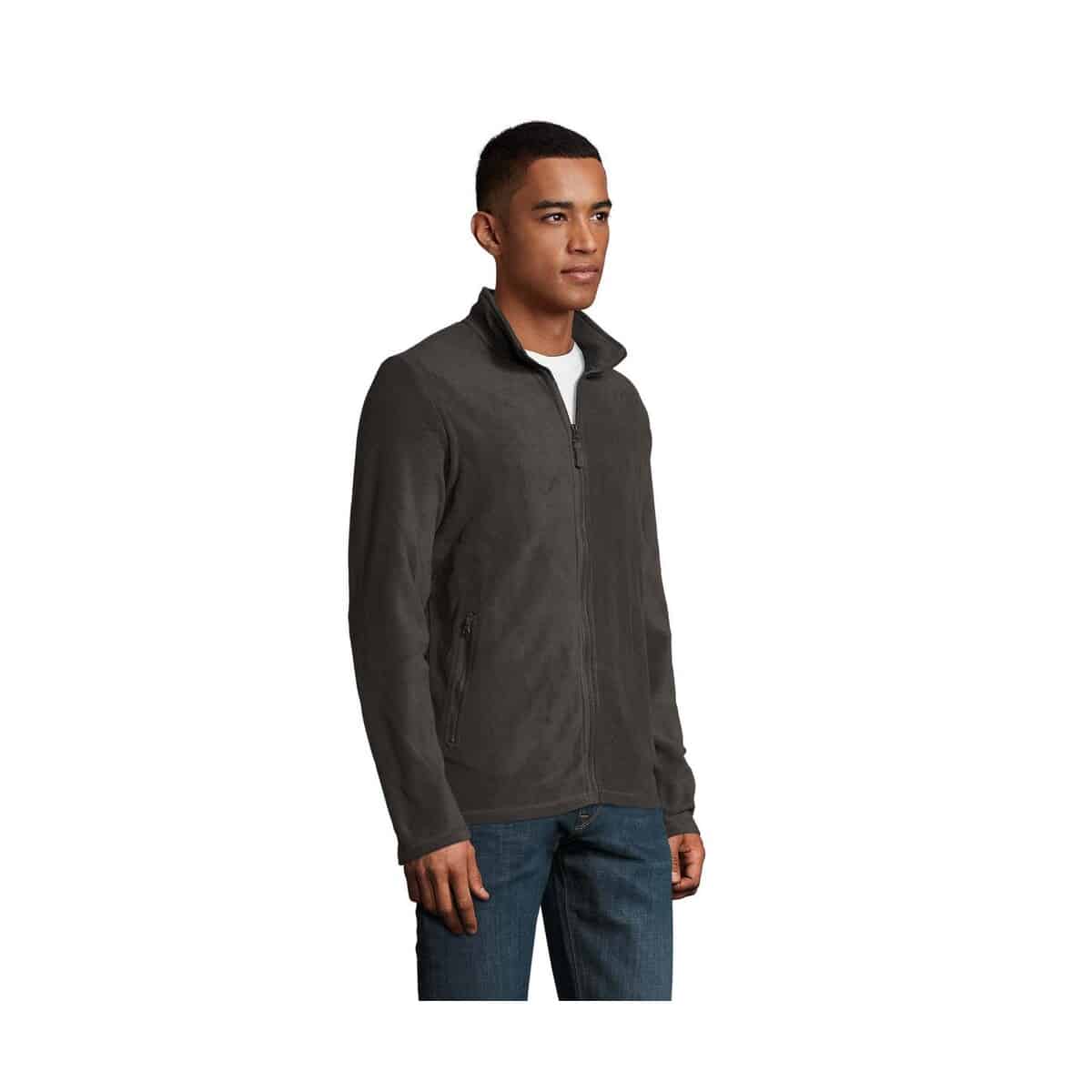 Polary z logo – norman męski polar 220g norman men s02093-cr-side NORMAN Męski polar 220g NORMAN MEN s02093-cr-side