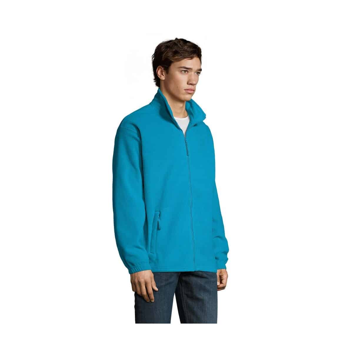 Polary z logo – north bluza polarowa north s55000-aq-side NORTH Bluza polarowa NORTH s55000-aq-side