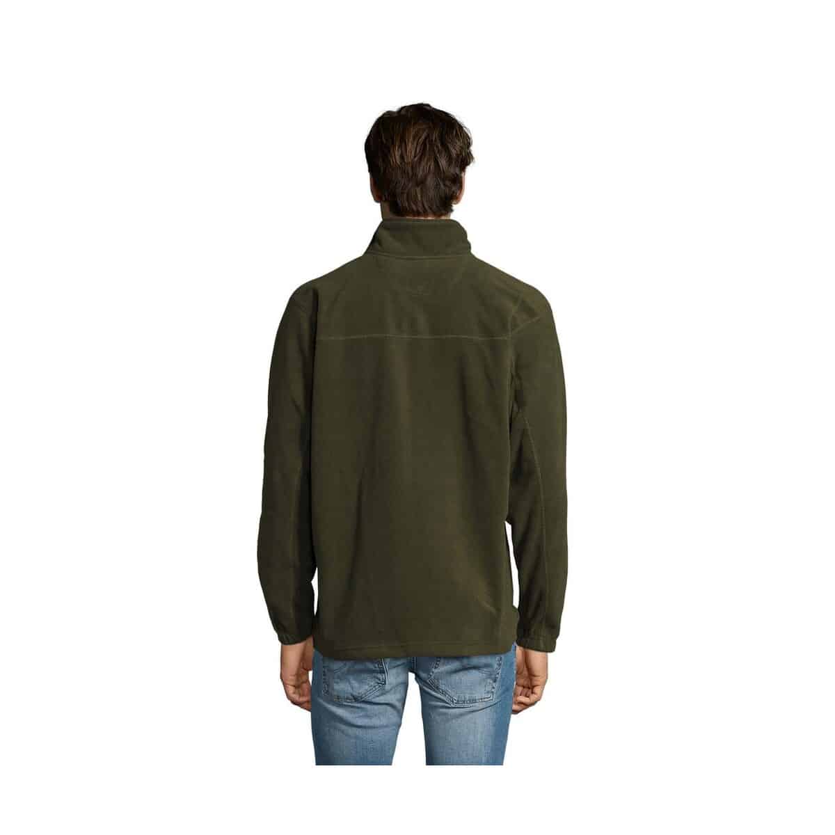 Polary z logo – north bluza polarowa north s55000-ar-back NORTH Bluza polarowa NORTH s55000-ar-back