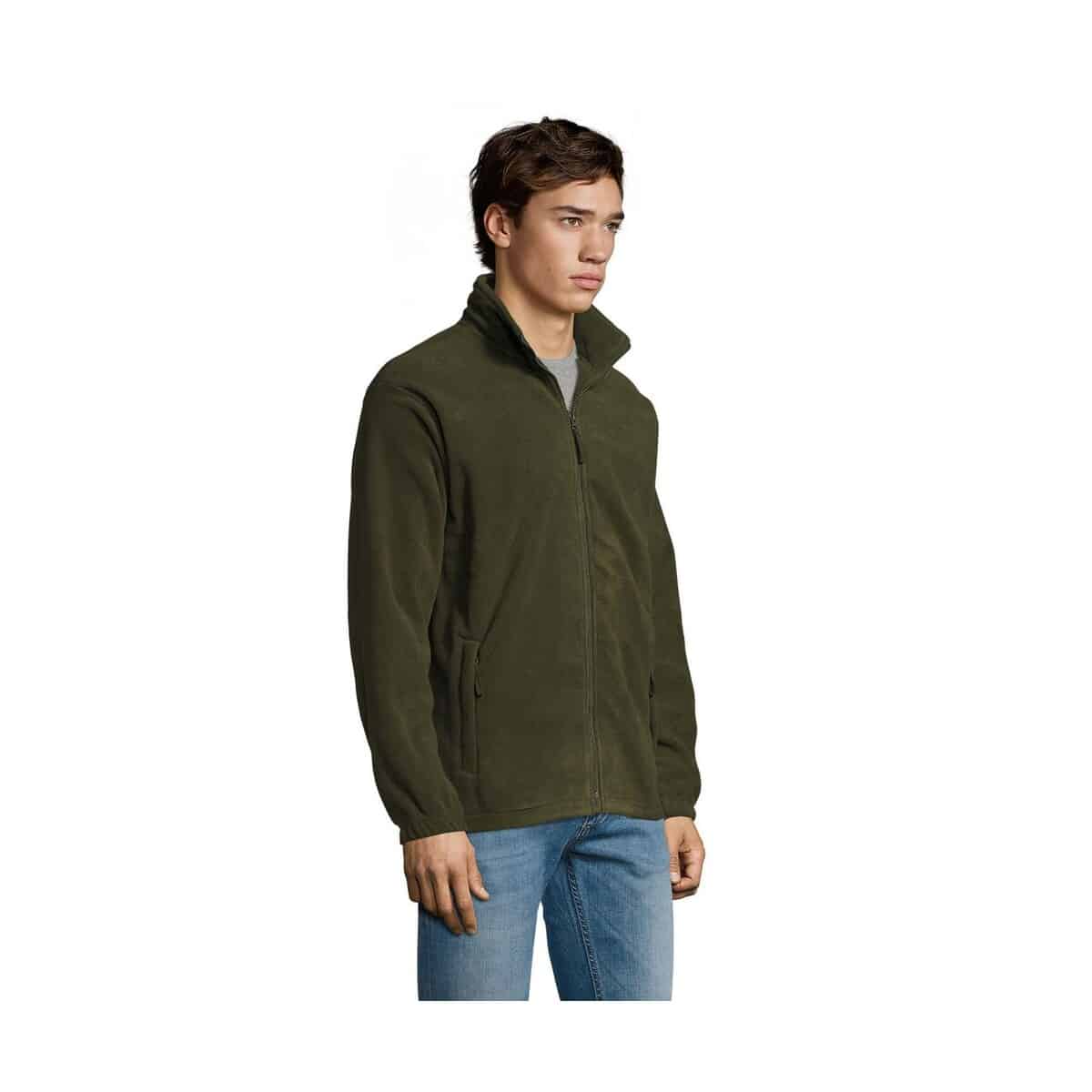 Polary z logo – north bluza polarowa north s55000-ar-side NORTH Bluza polarowa NORTH s55000-ar-side
