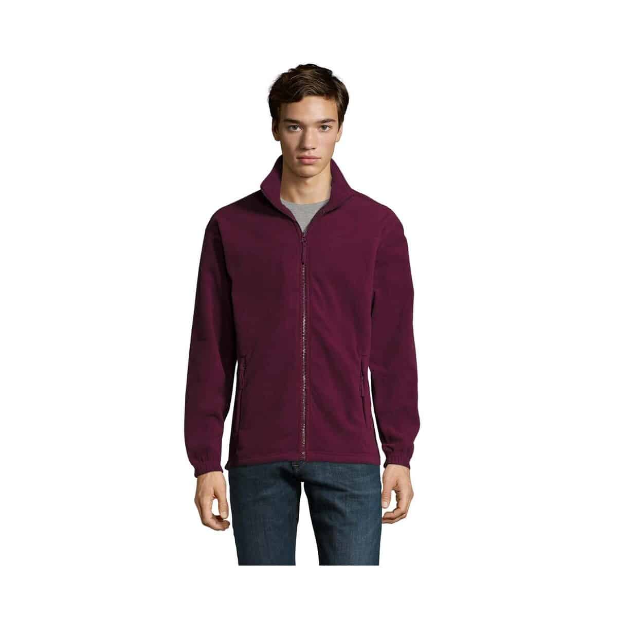 Polary z logo – north bluza polarowa north s55000-bg NORTH Bluza polarowa NORTH s55000-bg