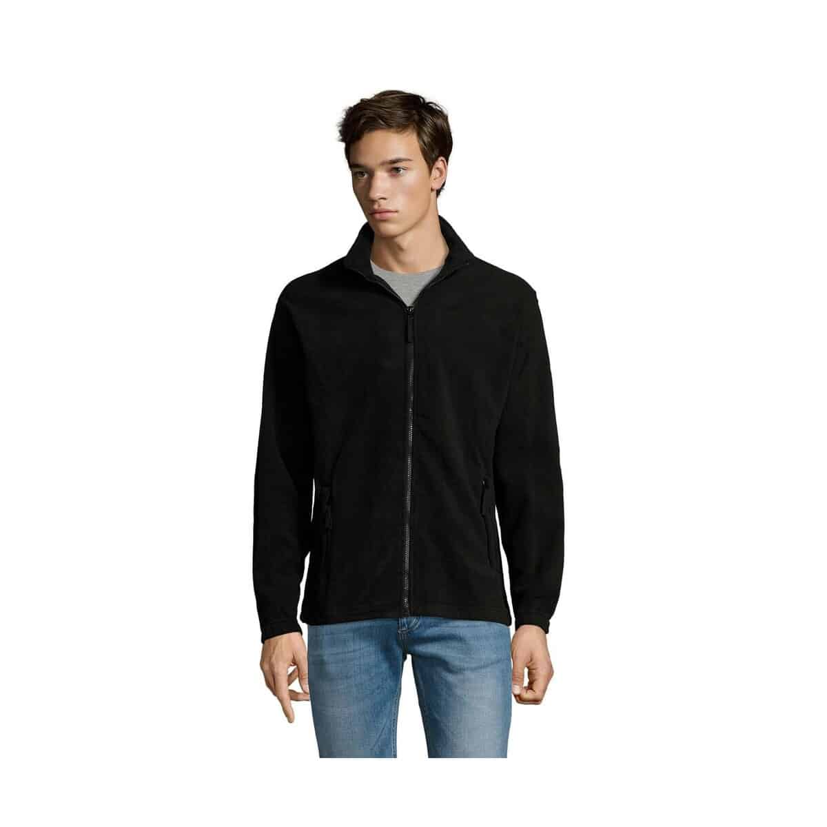 Polary z logo – north bluza polarowa north s55000-bk NORTH Bluza polarowa NORTH s55000-bk