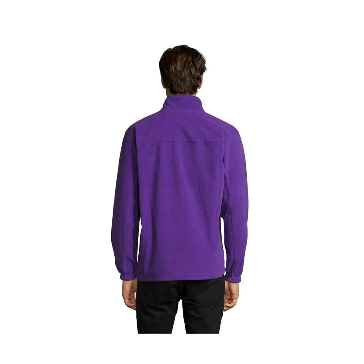 Polary z logo – north bluza polarowa north s55000-da-back NORTH Bluza polarowa NORTH s55000-da-back
