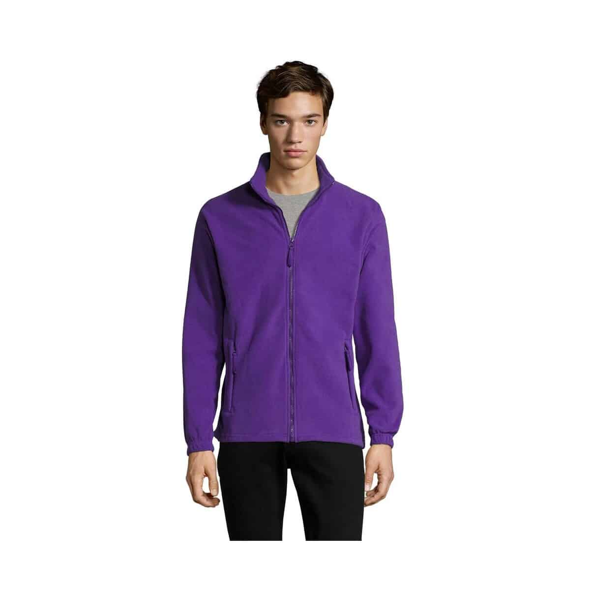 Polary z logo – north bluza polarowa north s55000-da NORTH Bluza polarowa NORTH s55000-da
