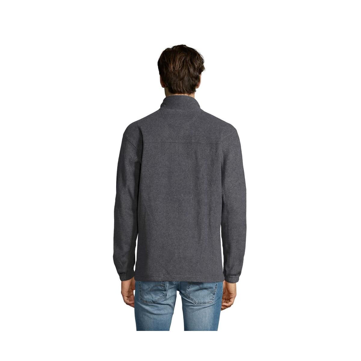 Polary z logo – north bluza polarowa north s55000-gm-back NORTH Bluza polarowa NORTH s55000-gm-back