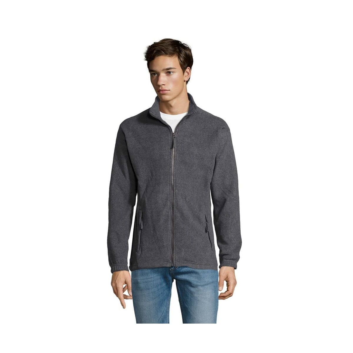Polary z logo – north bluza polarowa north s55000-gm NORTH Bluza polarowa NORTH s55000-gm