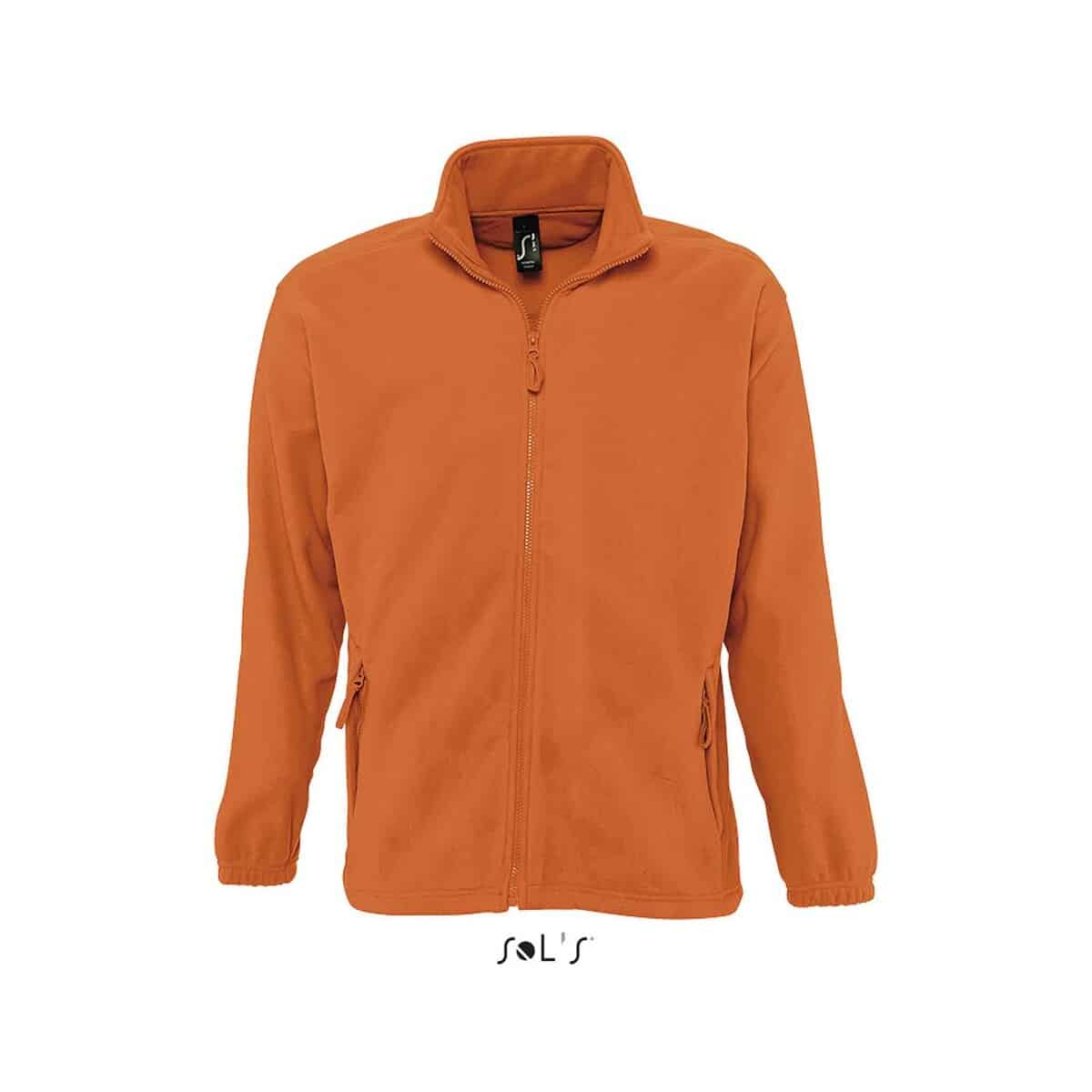 Polary z logo – north bluza polarowa north s55000-or NORTH Bluza polarowa NORTH s55000-or