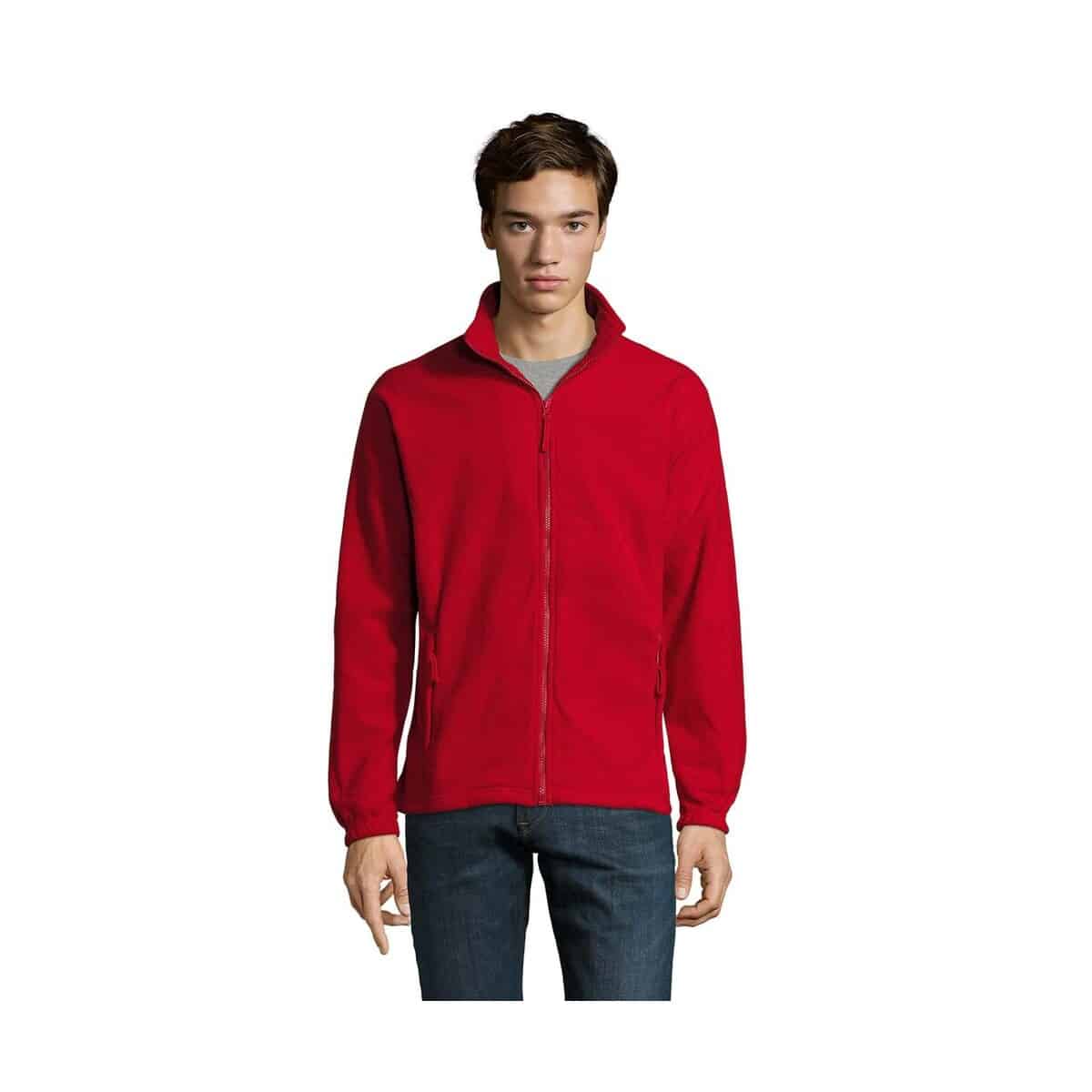 Polary z logo – north bluza polarowa north s55000-rd NORTH Bluza polarowa NORTH s55000-rd