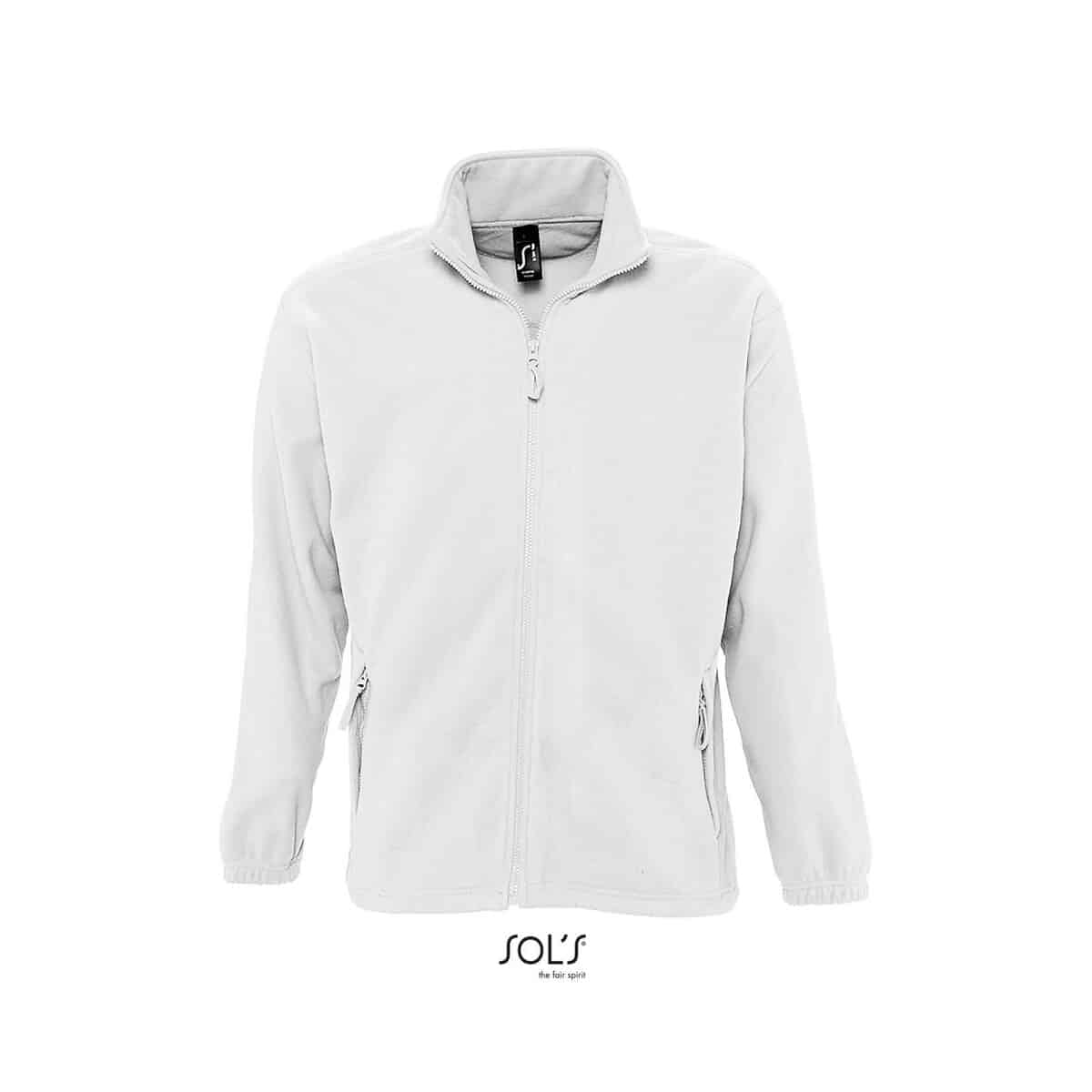 Polary z logo – north bluza polarowa north s55000-wh NORTH Bluza polarowa NORTH s55000-wh