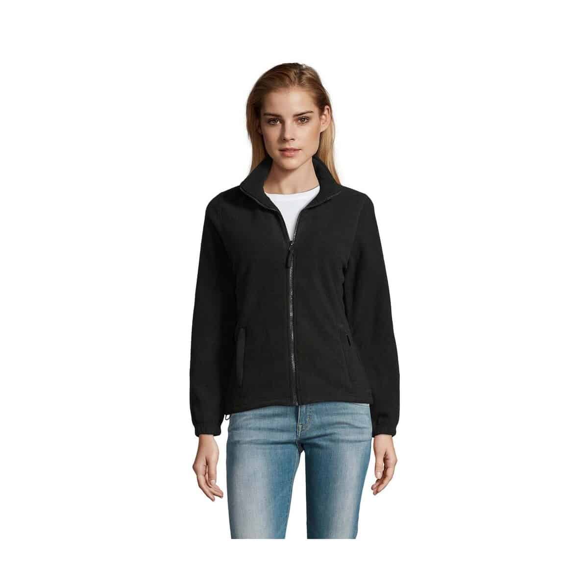 Polary z logo – north damski polar 300g north women s54500-bk NORTH Damski polar 300g NORTH WOMEN s54500-bk
