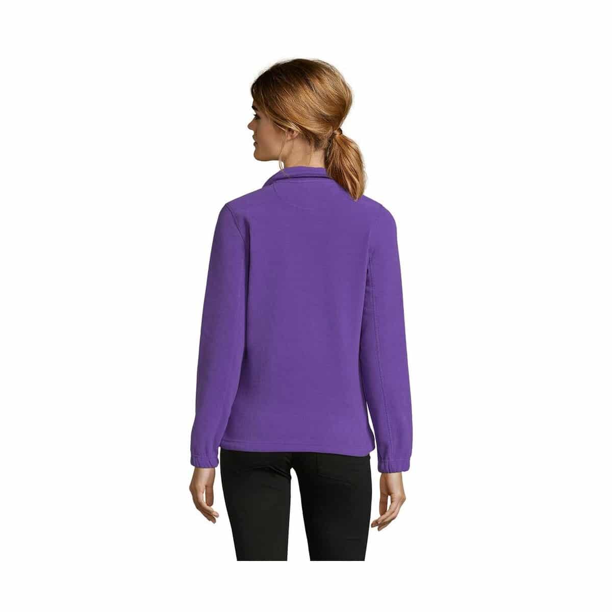 Polary z logo – north damski polar 300g north women s54500-da-back NORTH Damski polar 300g NORTH WOMEN s54500-da-back