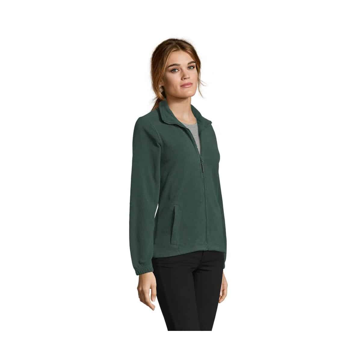 Polary z logo – north damski polar 300g north women s54500-fi-side NORTH Damski polar 300g NORTH WOMEN s54500-fi-side