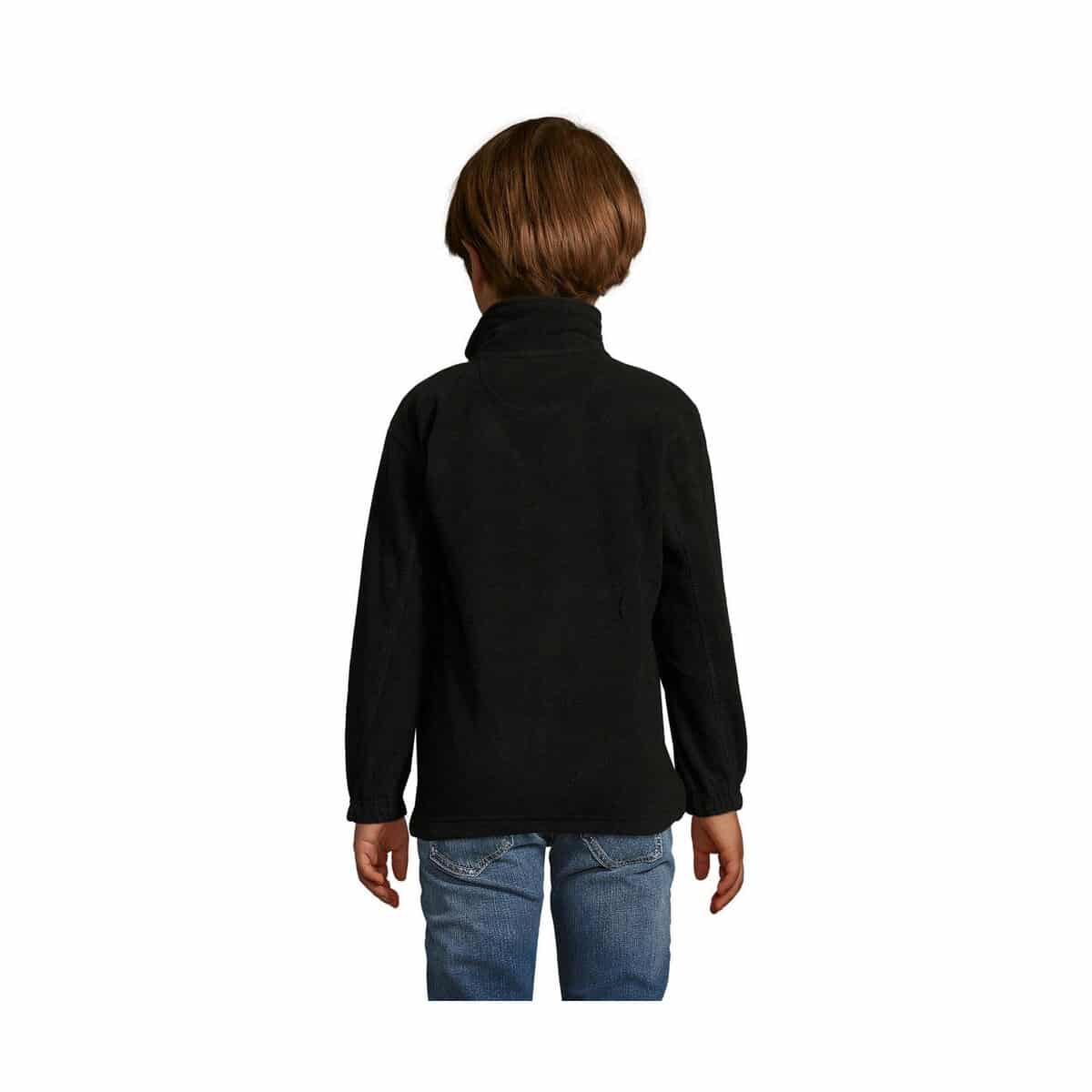 Polary z logo – north dziecięcy polar 300g north kids s00589-bk-back NORTH Dziecięcy polar 300g NORTH KIDS s00589-bk-back