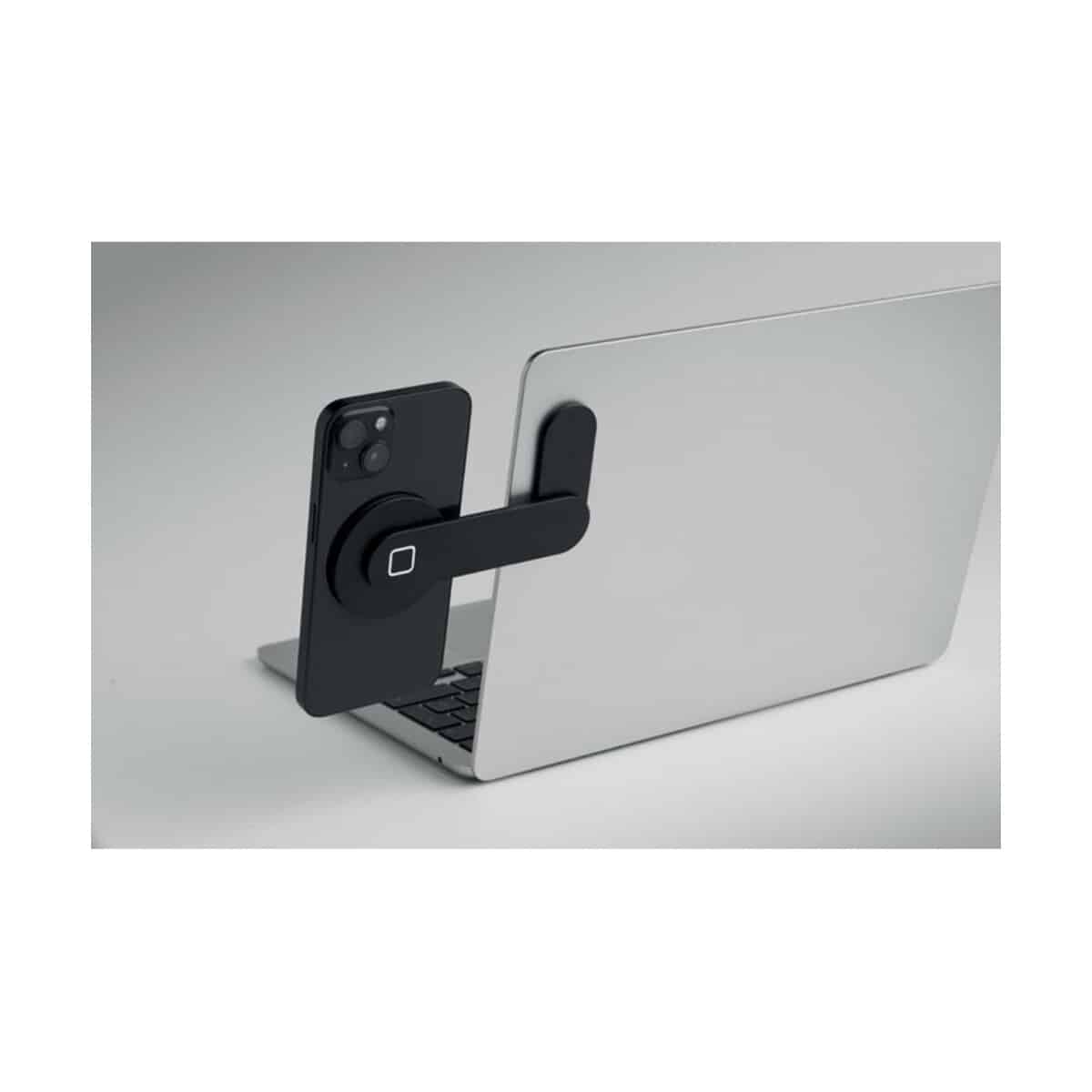 Stojaki na telefon z logo – magnetyczny uchwyt na telefon screentach mo3160-03-back Magnetyczny uchwyt na telefon SCREENTACH mo3160-03-back