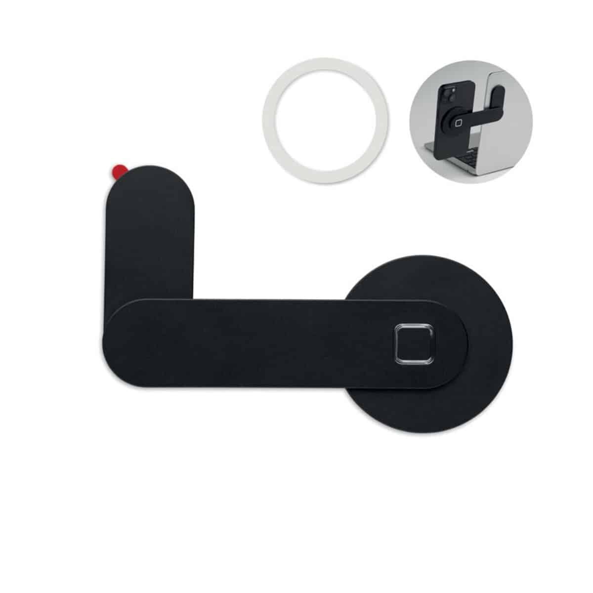 Stojaki na telefon z logo – magnetyczny uchwyt na telefon screentach mo3160-03 Magnetyczny uchwyt na telefon SCREENTACH mo3160-03