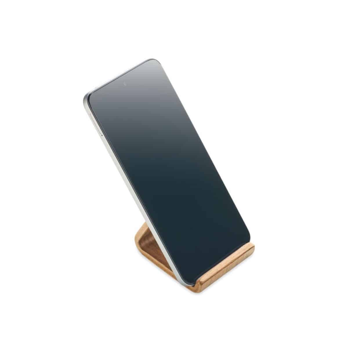 Stojaki na telefon z logo – stojak na telefon z drewna orze hold mo3128-40-back Stojak na telefon z drewna orze HOLD mo3128-40-back