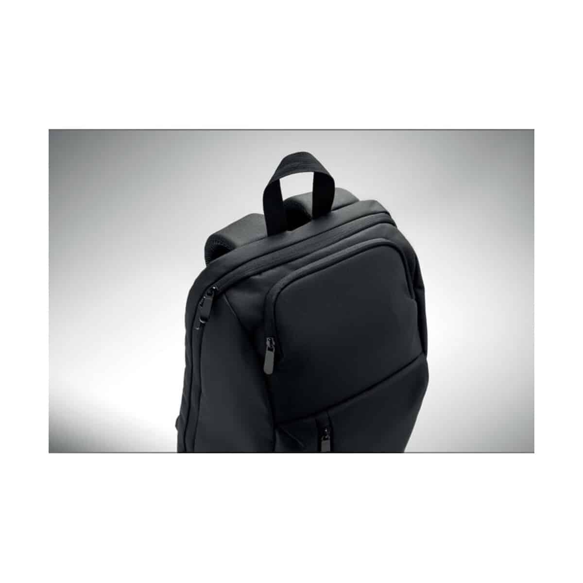 Torby na laptopa z logo – plecak na laptopa 15″ rpet 15l doha mo3123-03-open Plecak na laptopa 15