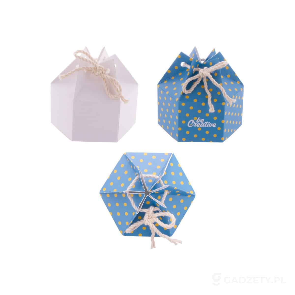 AP716641-wariant-watermark CreaBox HexaCord S sześciokątne pudełko upominkowe – zdjęcia produktu