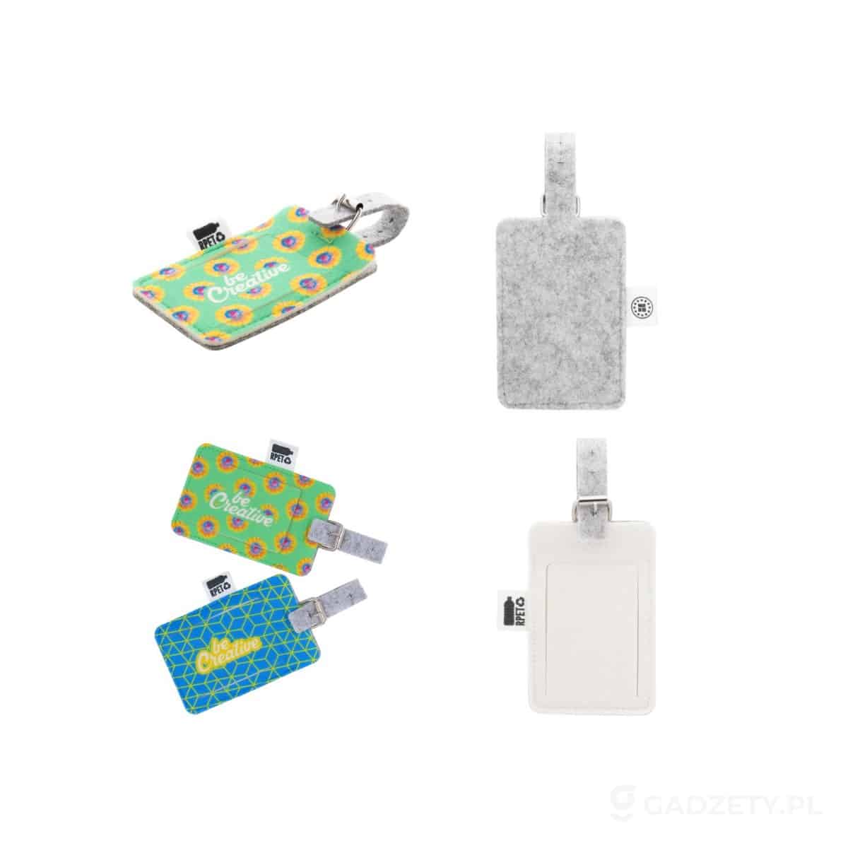 AP716679-wariant-watermark CreaFelt Tag personalizowana przywieszka bagażowa RPET – zdjęcia produktu