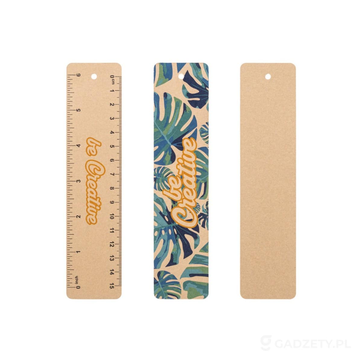 AP716841-wariant-watermark Samler Eco personalizowana papierowa linijka – zdjęcia produktu
