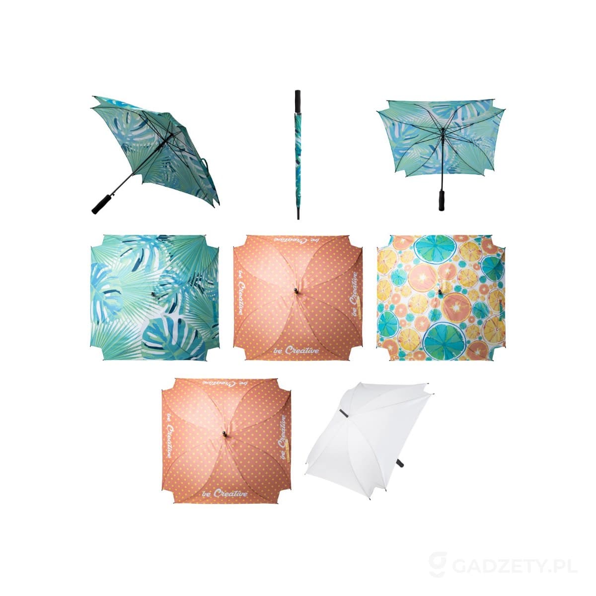 AP718208-wariant-watermark CreaRain Square personalizowany parasol – zdjęcia produktu