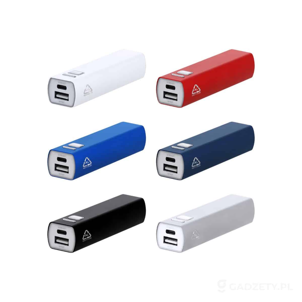 RaluBase power bank – dostępne kolory