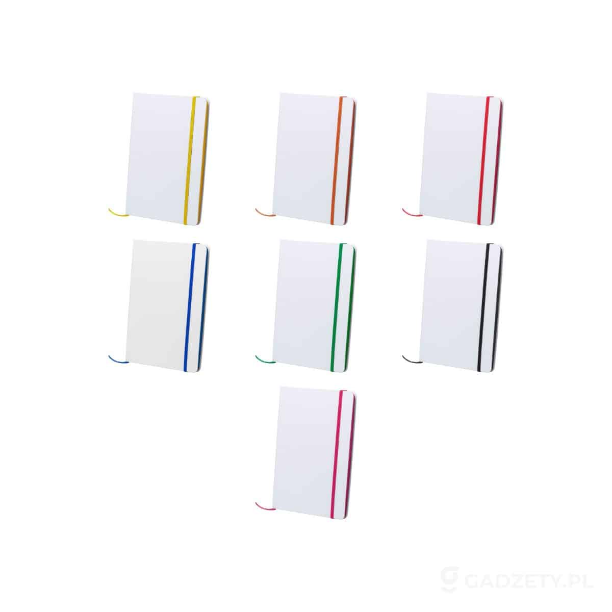 Pendula A5 notes – dostępne kolory