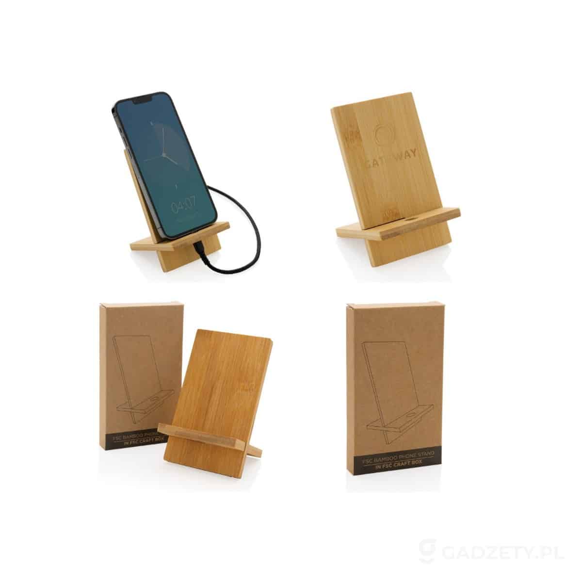 AXP-P301-40-wariant-watermark Bambusowy stojak na telefon – zdjęcia produktu