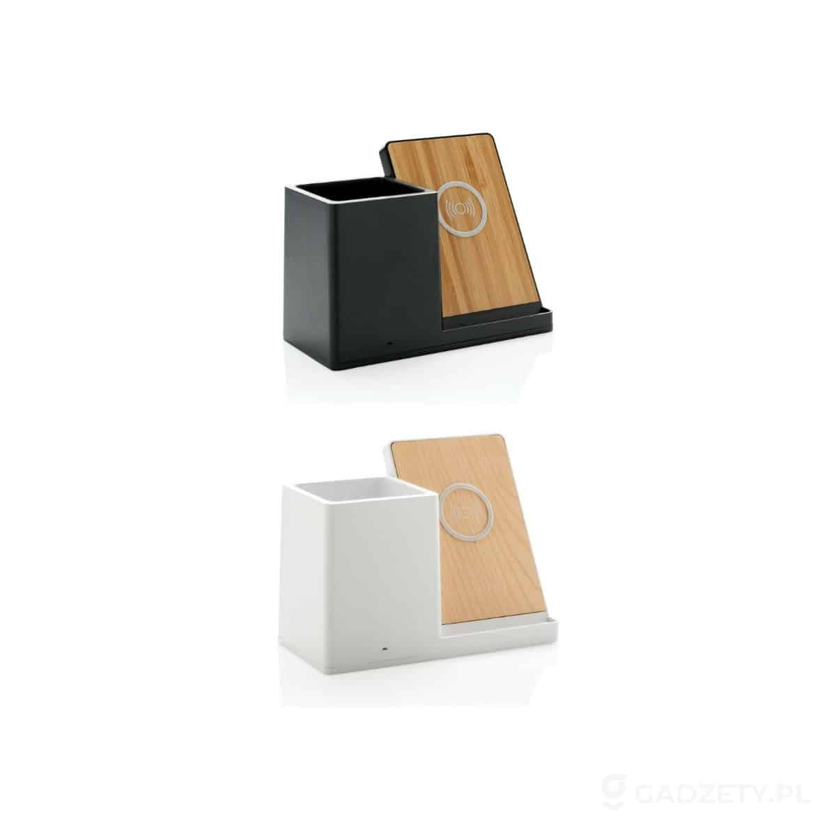 AXP-P308-40-kolorow-watermark Ładowarka bezprzewodowa 10W, organizer na biurko Ontario – dostępne kolory