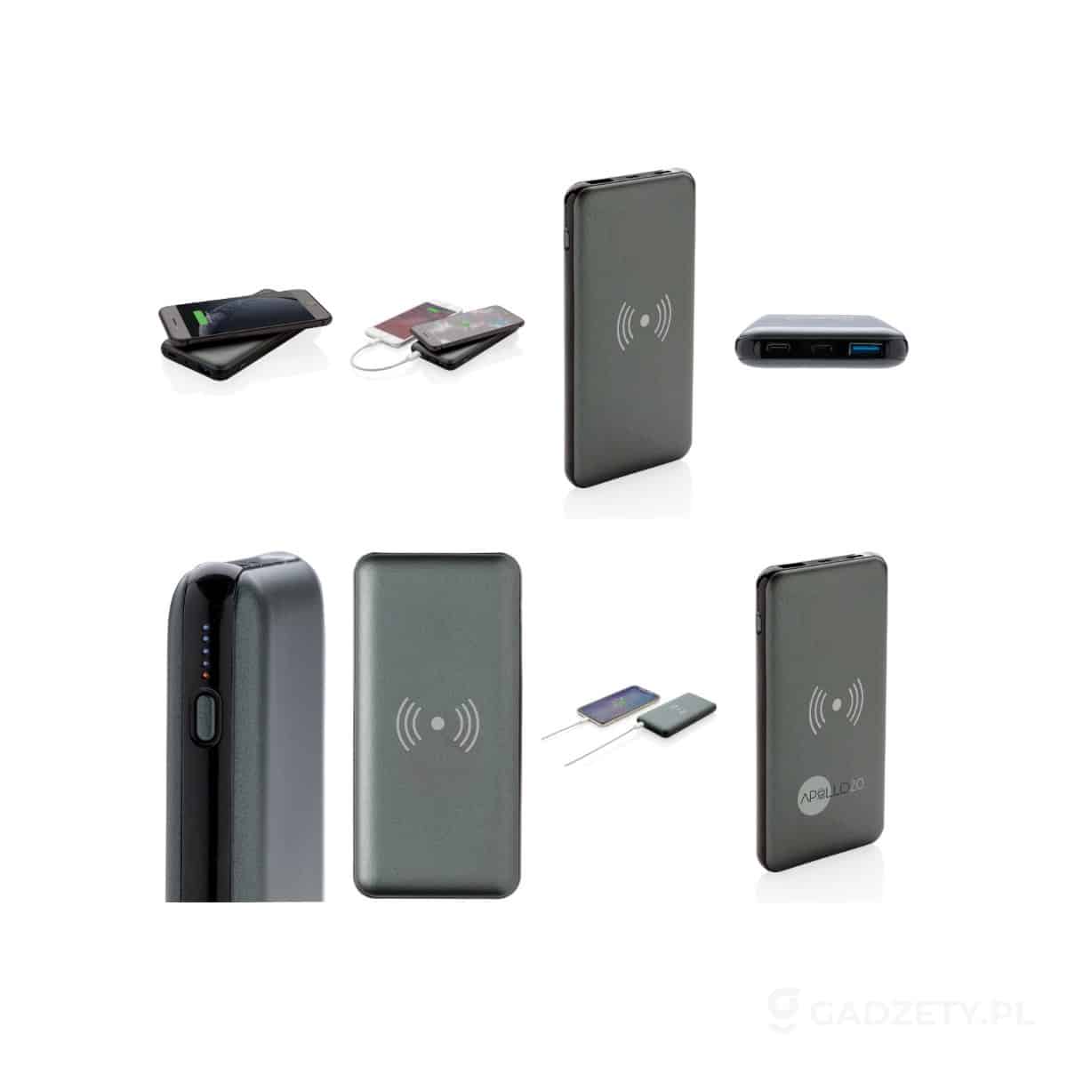 AXP-P322-14-wariant-watermark Bezprzewodowy power bank 10000 mAh z PD – zdjęcia produktu