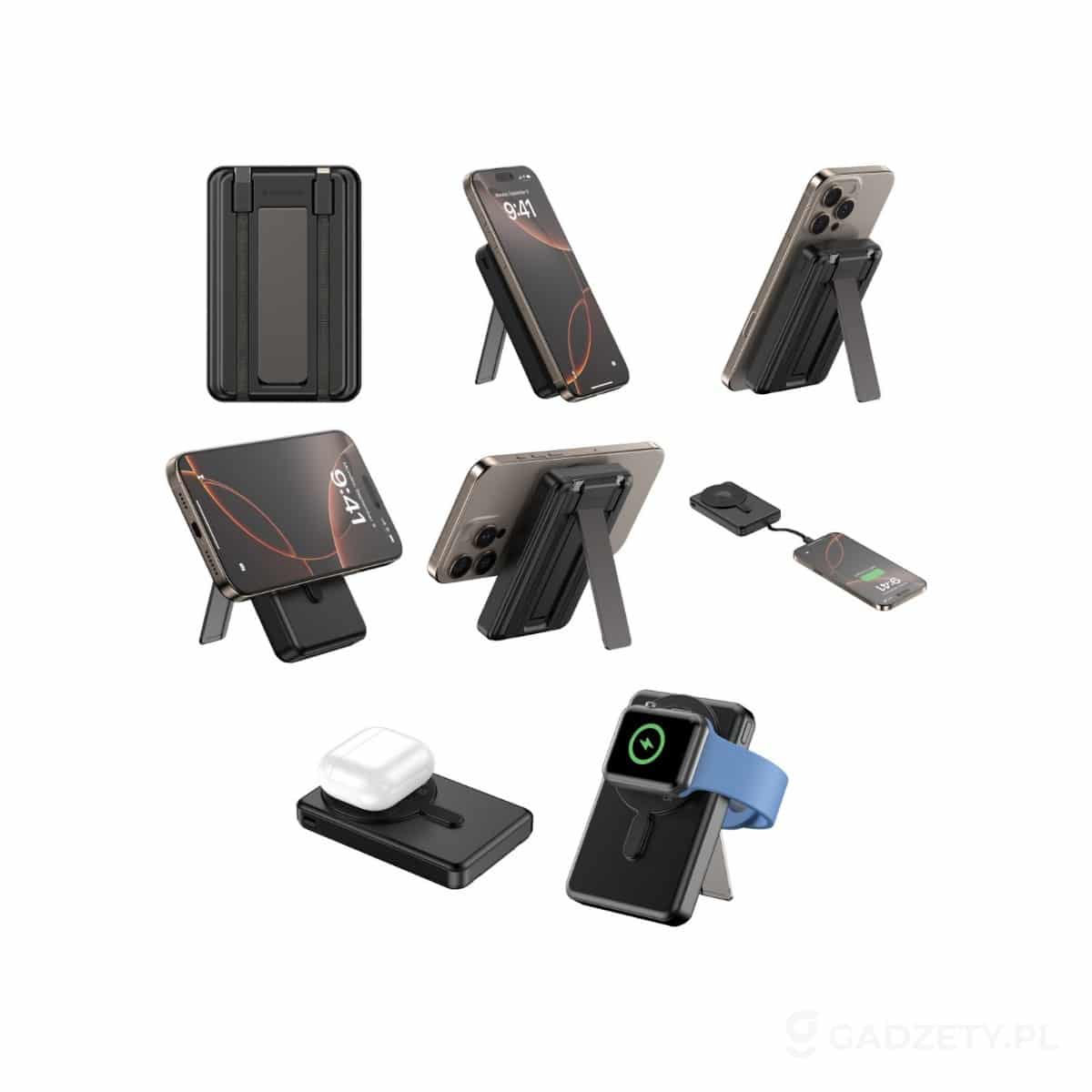 AXP-P322-72-wariant-watermark Power bank 10000 mAh, ładowarka bezprzewodowa Urban Vitamin Delano – zdjęcia produktu