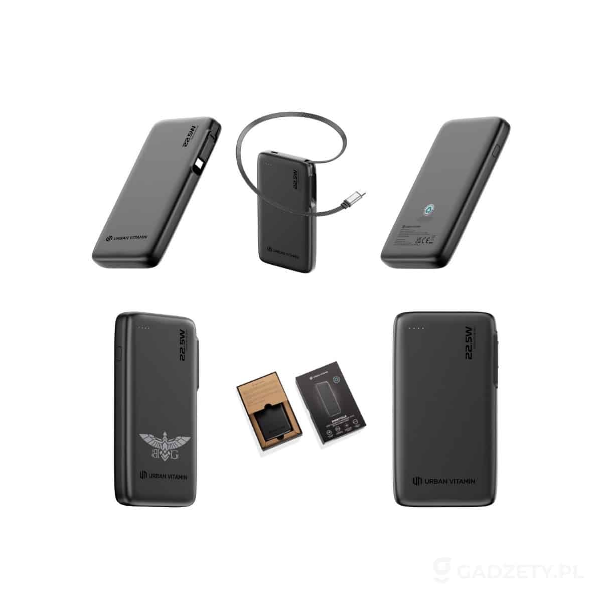 AXP-P322-73-wariant-watermark Power bank 10000 mAh Urban Vitamin Emeryville – zdjęcia produktu