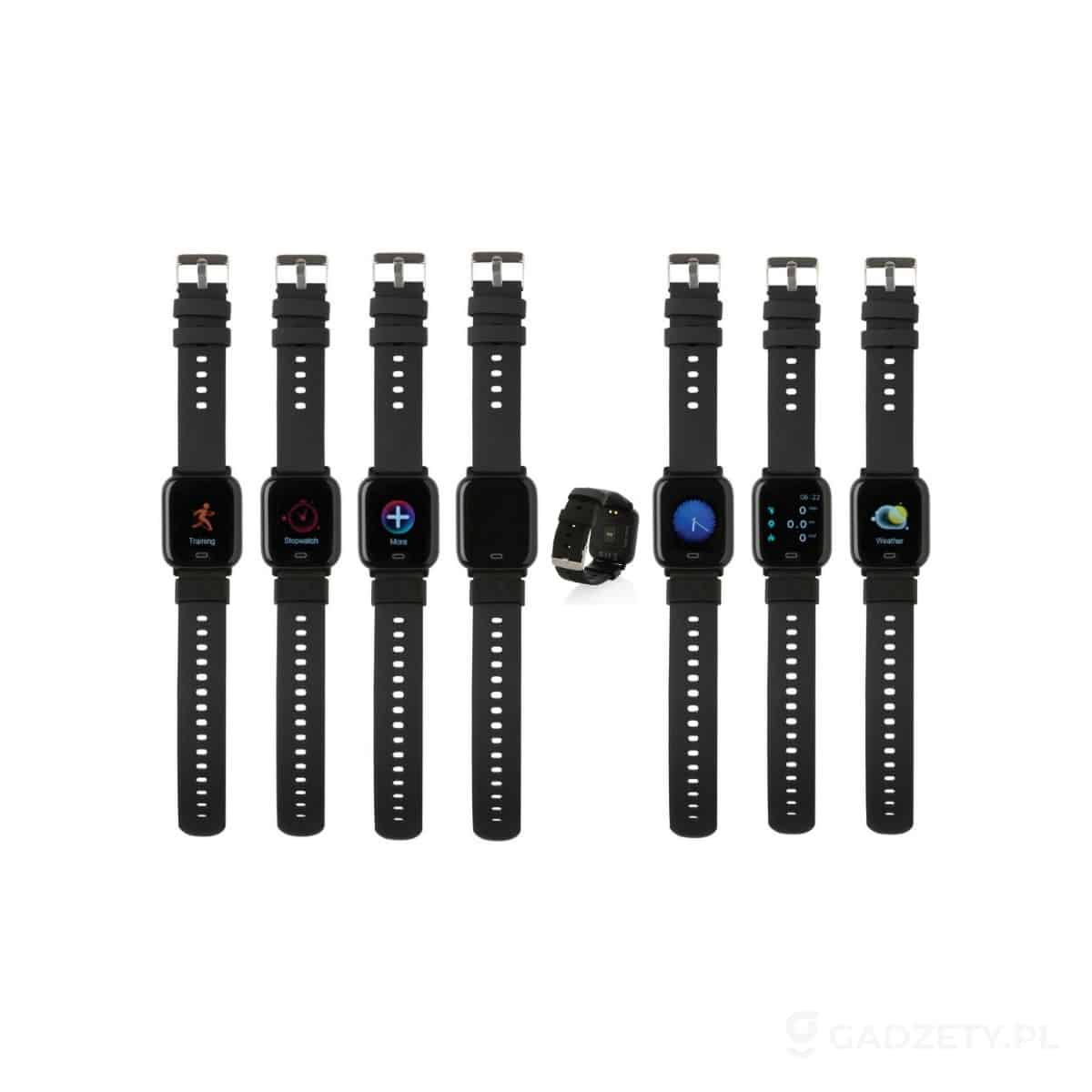 Monitor aktywności Fit Watch, TPE z recyklingu – zdjęcia produktu