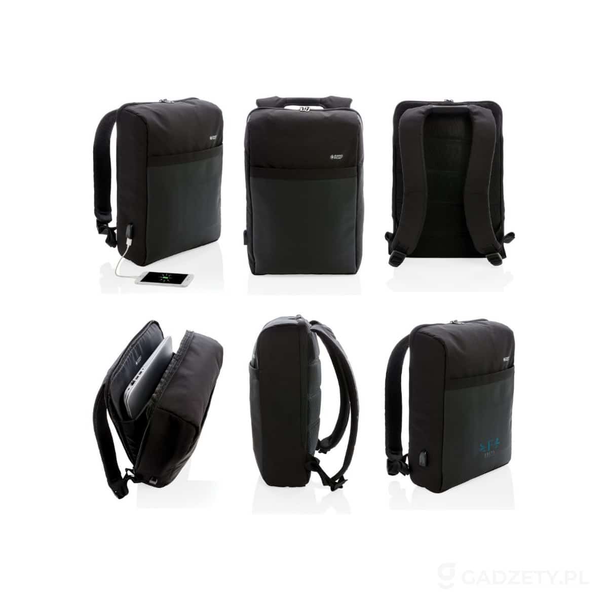 AXP-P762-37-wariant-watermark Plecak chroniący przed kieszonkowcami Swiss Peak – zdjęcia produktu