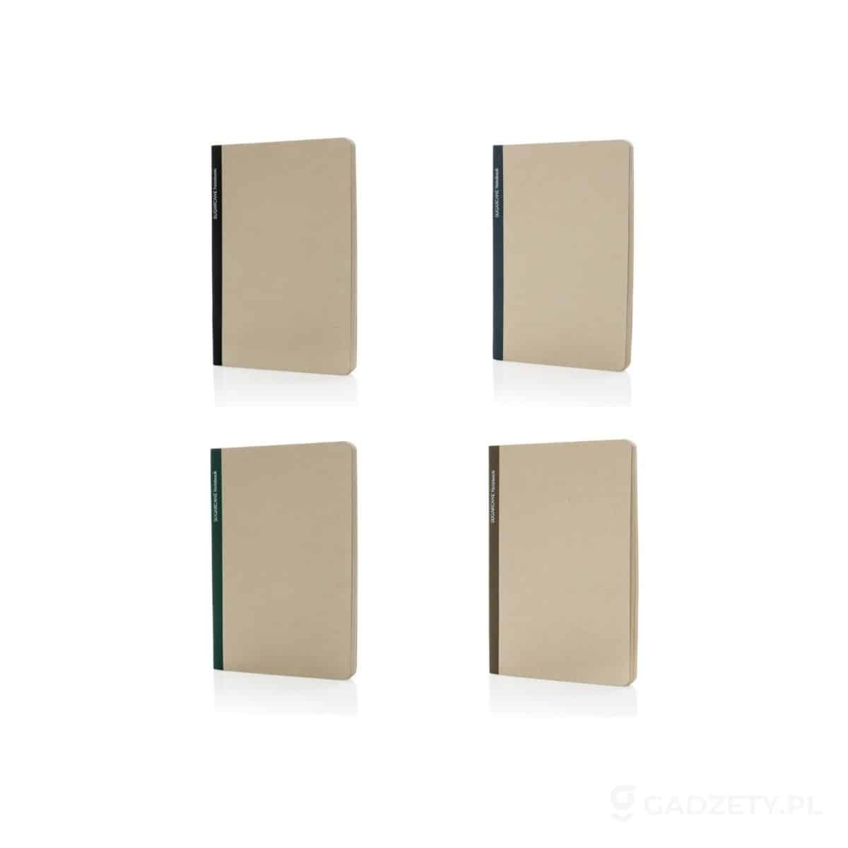 AXP-P774-55-kolorow-watermark Notatnik A5 z trzciny cukrowej Stylo Bonsucro – dostępne kolory