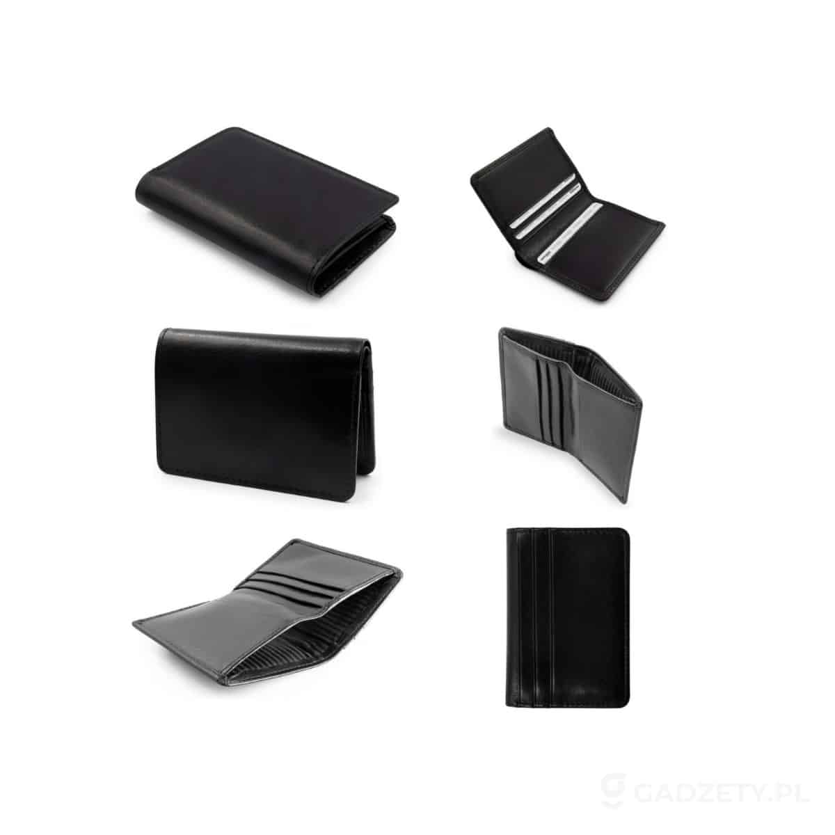 AXP-V0031-wariant-watermark Skórzany portfel Exclusive Collection, etui na karty kredytowe, ochrona RFID | Henrye – zdjęcia produktu
